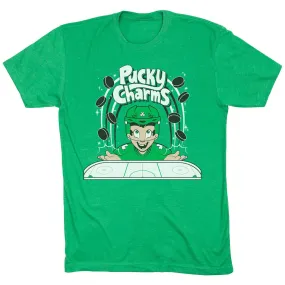 Hockey Short Sleeve T-Shirt - Pucky Charms 