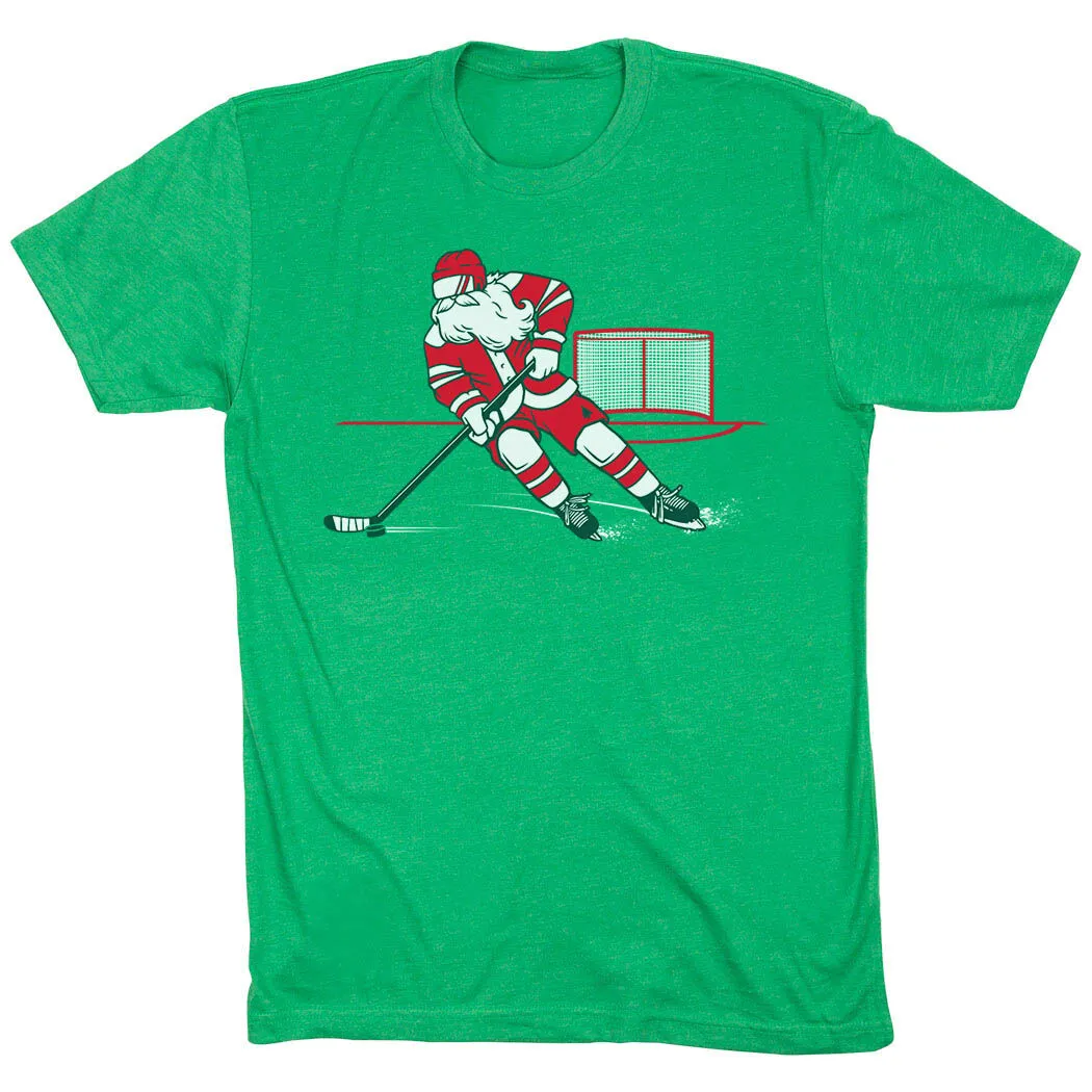 Hockey Short Sleeve T-Shirt - Saint Nick Hat Trick 
