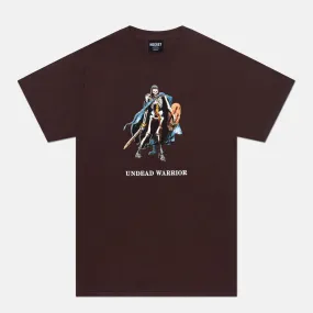 Hockey Skateboards - Undead Warrior T-Shirt - Dark Brown