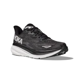 Hoka Clifton 9 Black White Men's