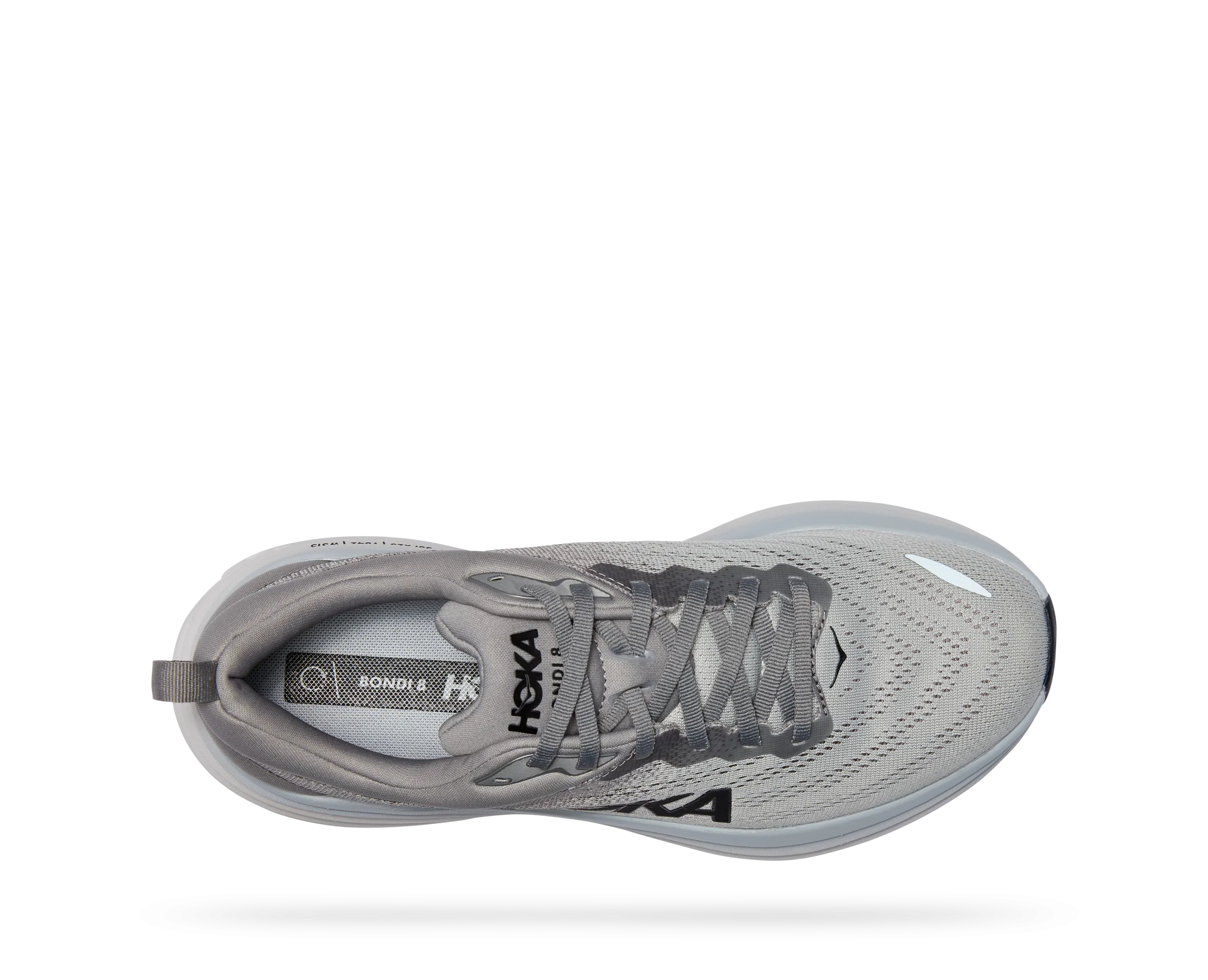 Hoka Men's Bondi 8 Sharkskin/HarborMist