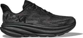 Hoka Men's Clifton 9 Black/Black | Buy Hoka Men's Clifton 9 Black/Black here | Outnorth