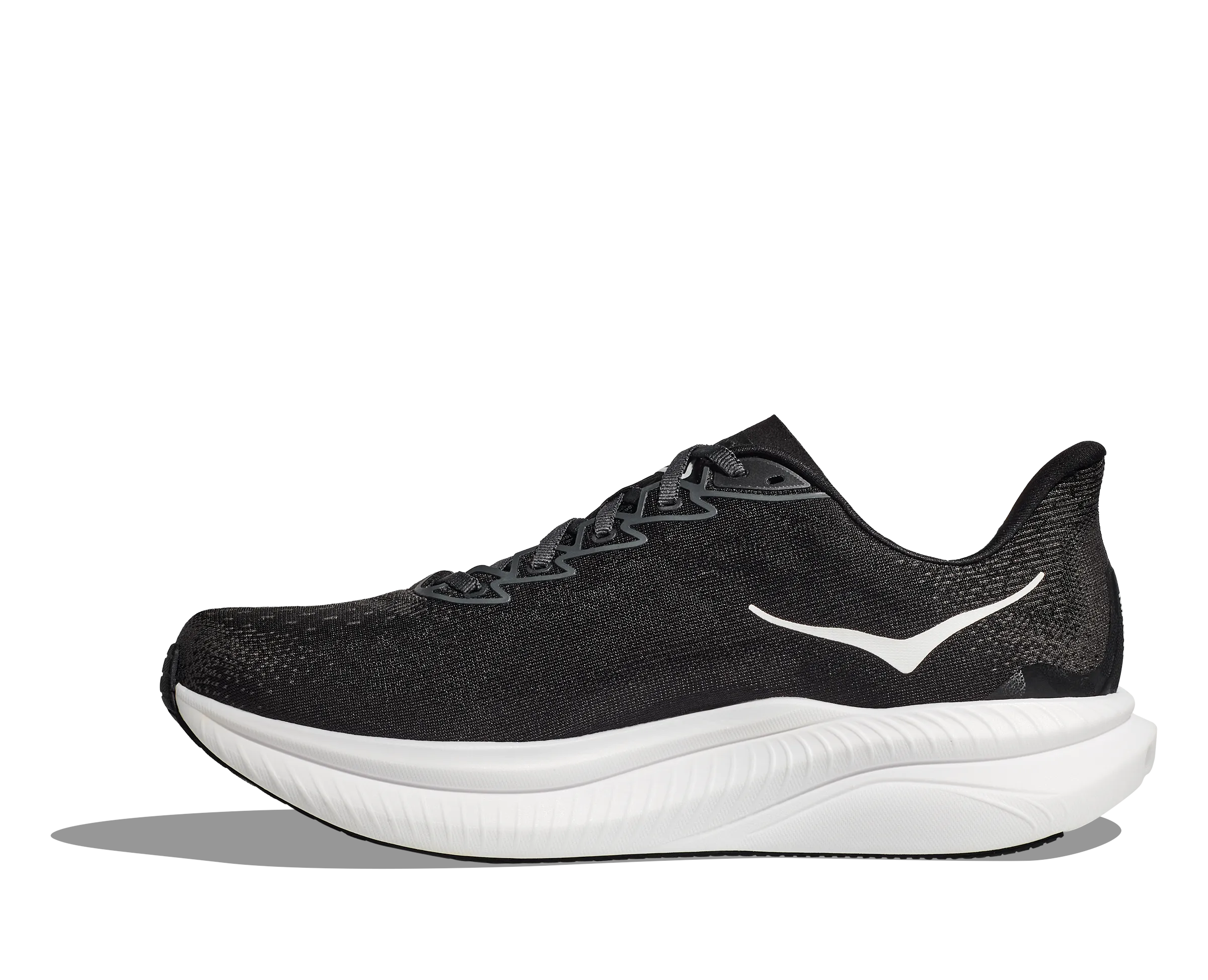 Hoka Men's Mach 6 Black / White | Buy Hoka Men's Mach 6 Black / White here | Outnorth
