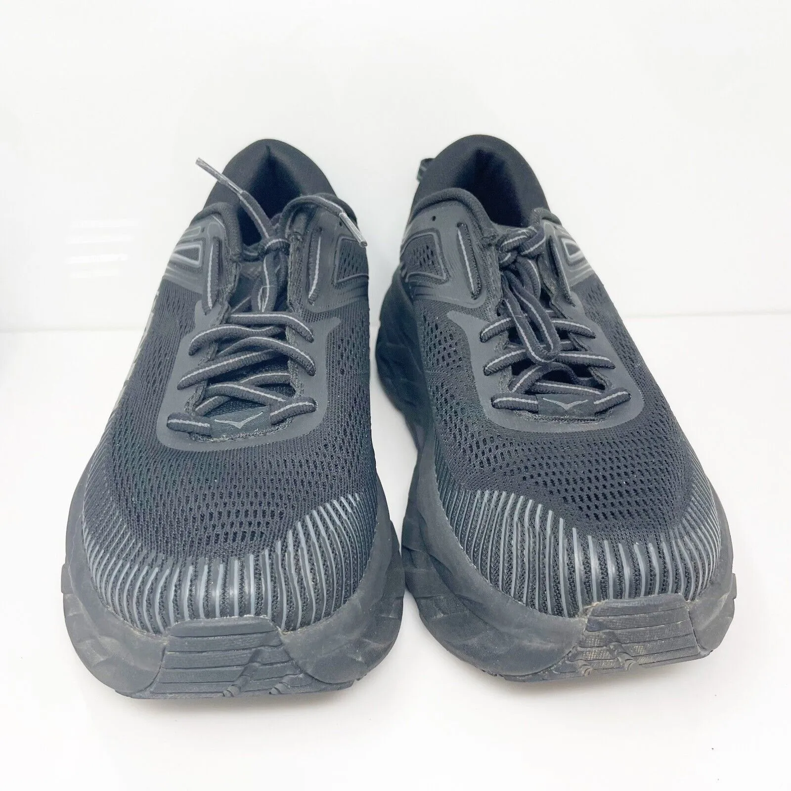 Hoka One One Womens Bondi 7 1110531 BBLC Black Running Shoes Sneakers Size 8 D