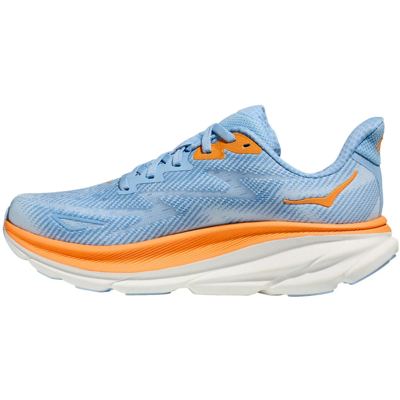 HOKA ONE ONE Women's Clifton 9 - Airy Blue / Ice Water  (Wide Width)