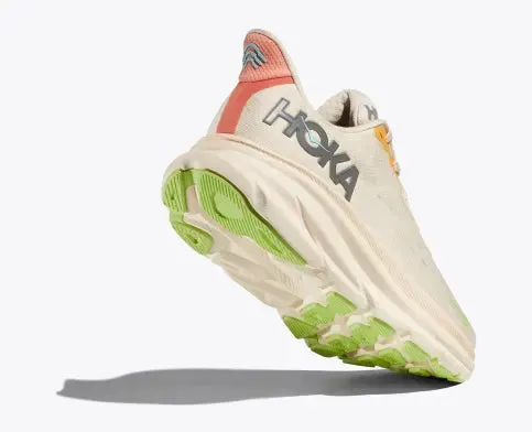 HOKA WOMEN CLIFTON 9 VANILLA ASTRAL