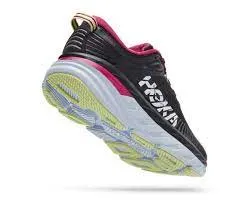 Hoka Women's Bondi 7 Blue Graphite/Festival Fuchsia BGFF