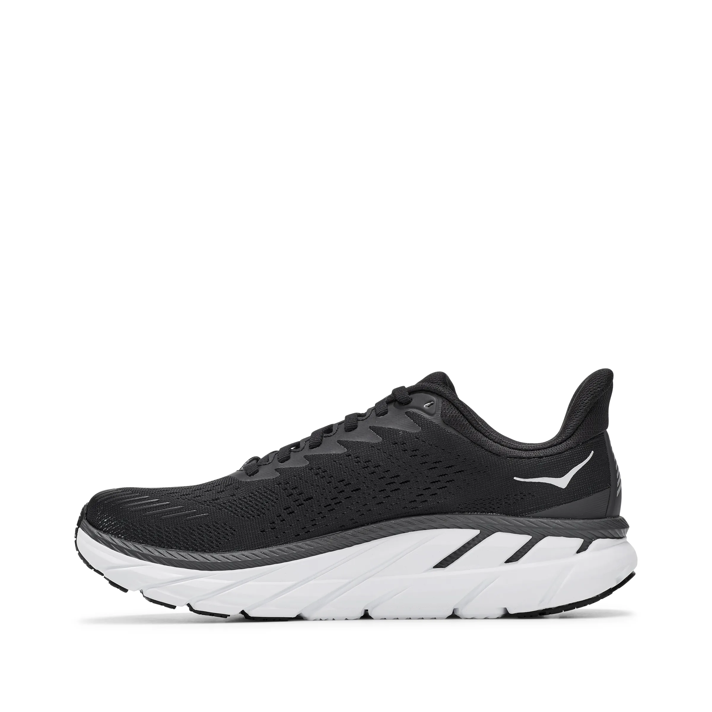 Hoka Womens Clifton 7- Black/White