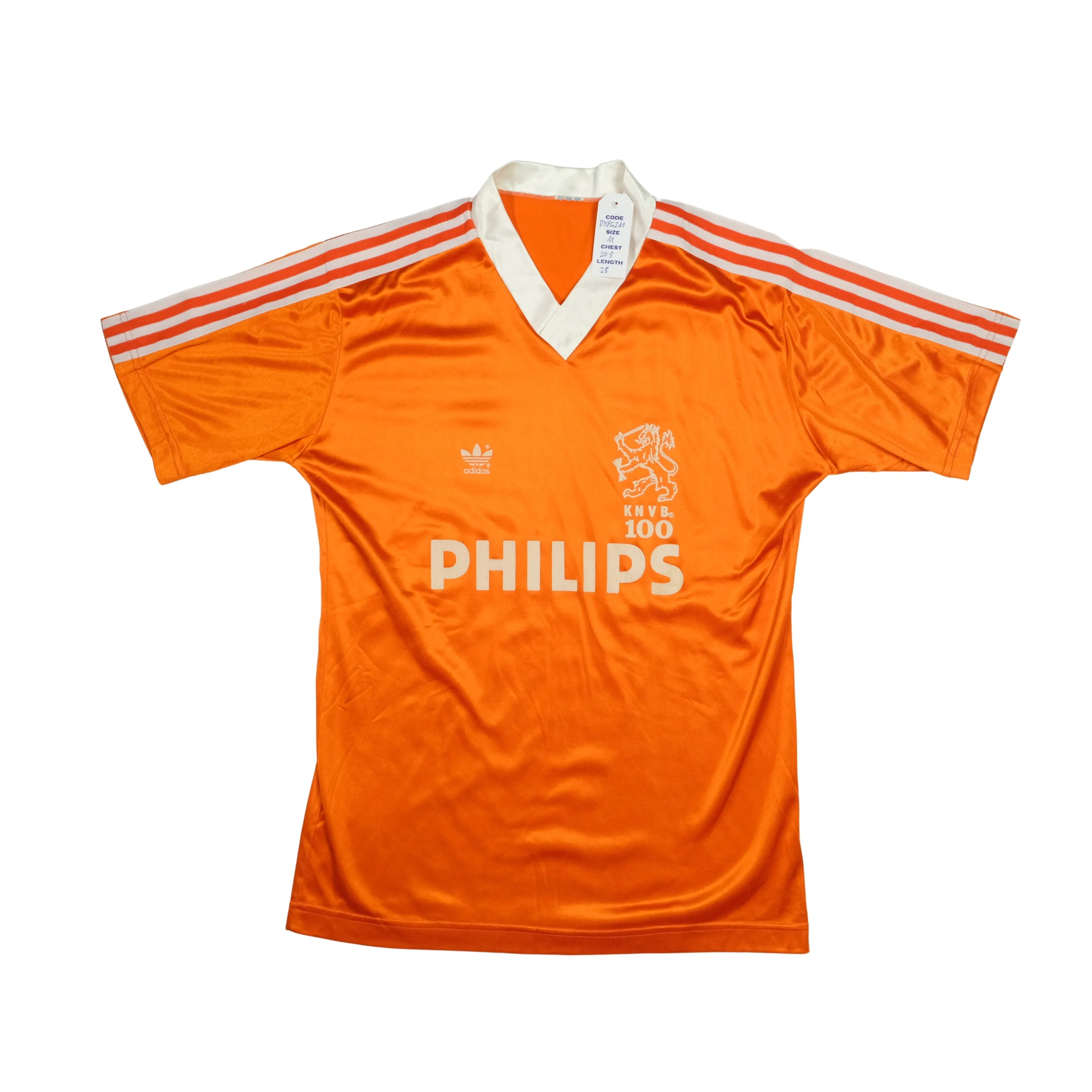 Holland / Netherlands 1989 Centenary Original Home Football Shirt Adidas Medium