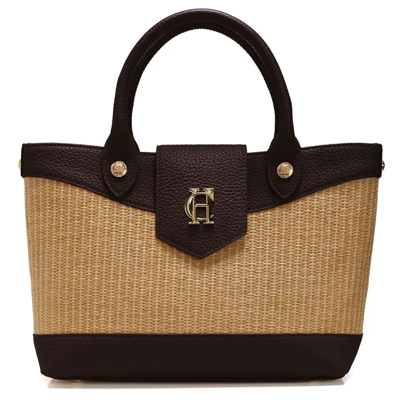 Holland Cooper Valencia Mini Tote Bag - Chocolate