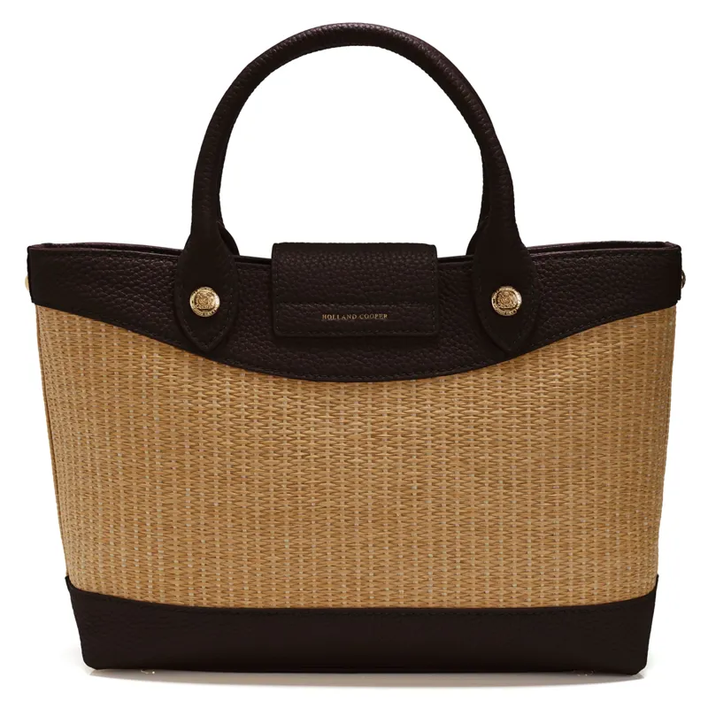 Holland Cooper Valencia Mini Tote Bag - Chocolate