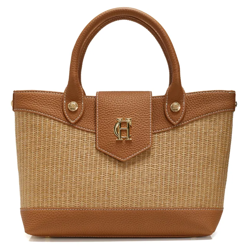 Holland Cooper Valencia Mini Tote Bag - Tan