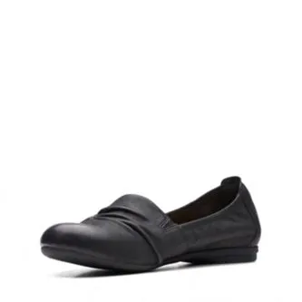 Hollistercomfortshoes Clarks Rena Way Black 68816 CLEARANCE
