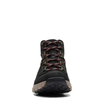Hollistercomfortshoes Clarks Wave Summit AP Black Combination 68579 CLEARANCE