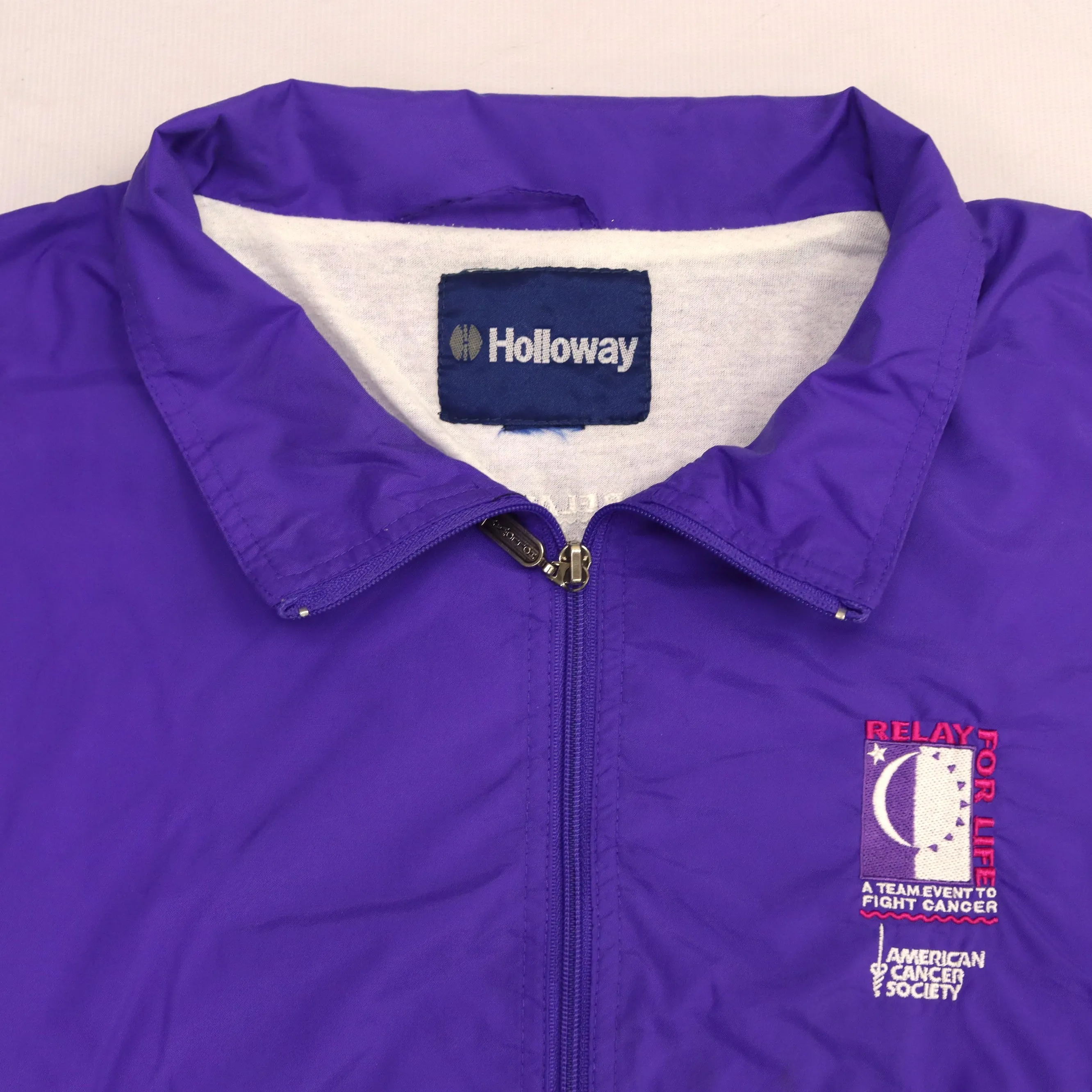 Holloway “Relay For Life” Purple Track Jacket