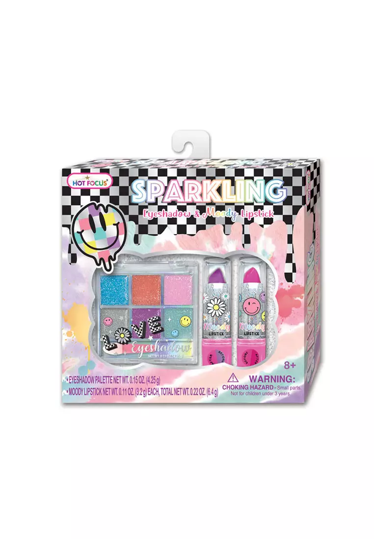 Hot Focus Hot Focus Sparkling Eyeshadow & Moody Lipstick Cool Vibes (087CV)
