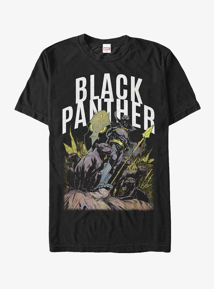 Hot Topic Marvel Black Panther Army T-Shirt