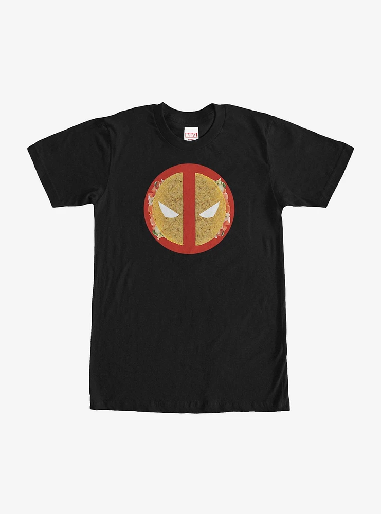 Hot Topic Marvel Deadpool Taco Icon T-Shirt