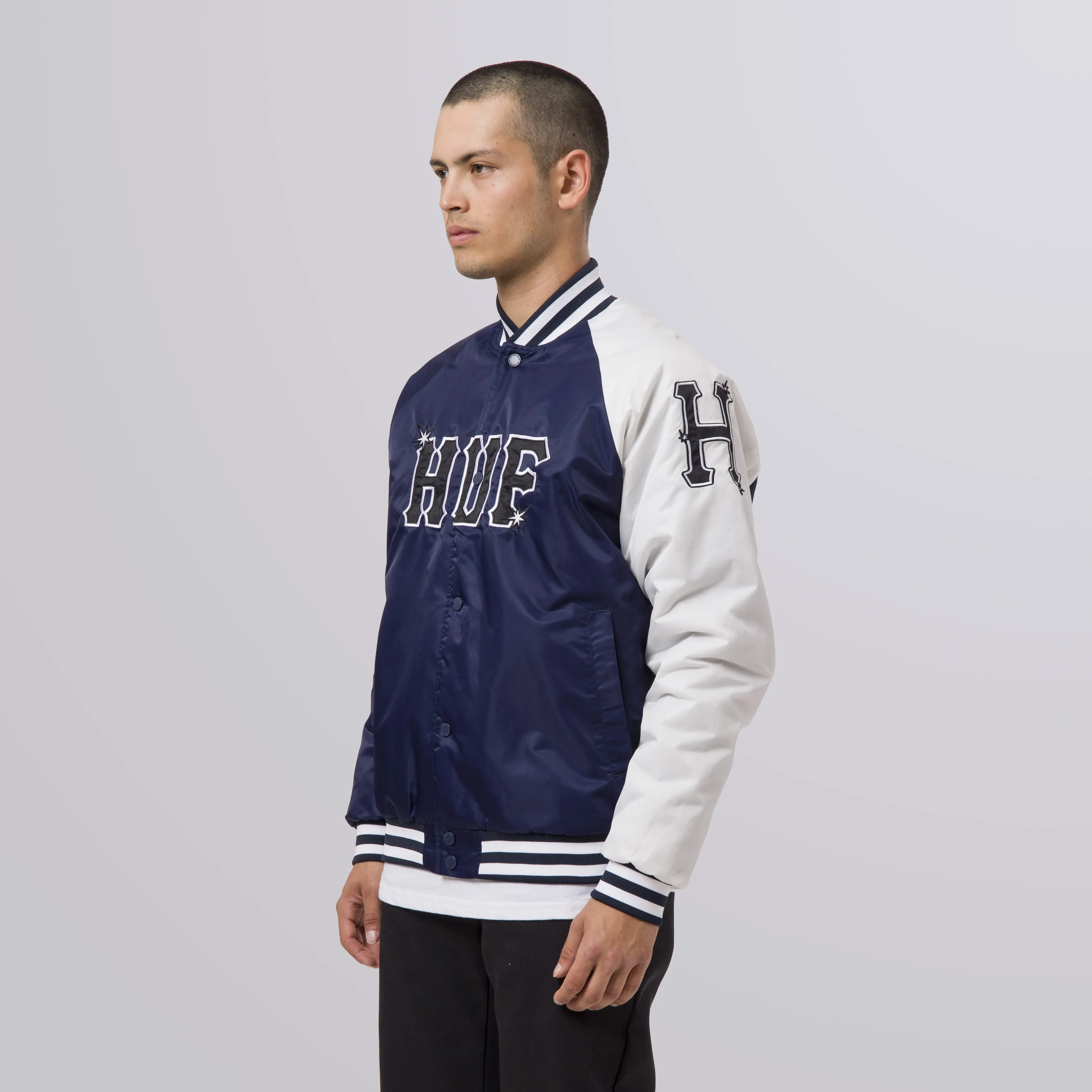 HUF Satin Baseball Jacket