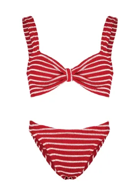 HUNZA G Bonnie seersucker bikini -                         -                     -                