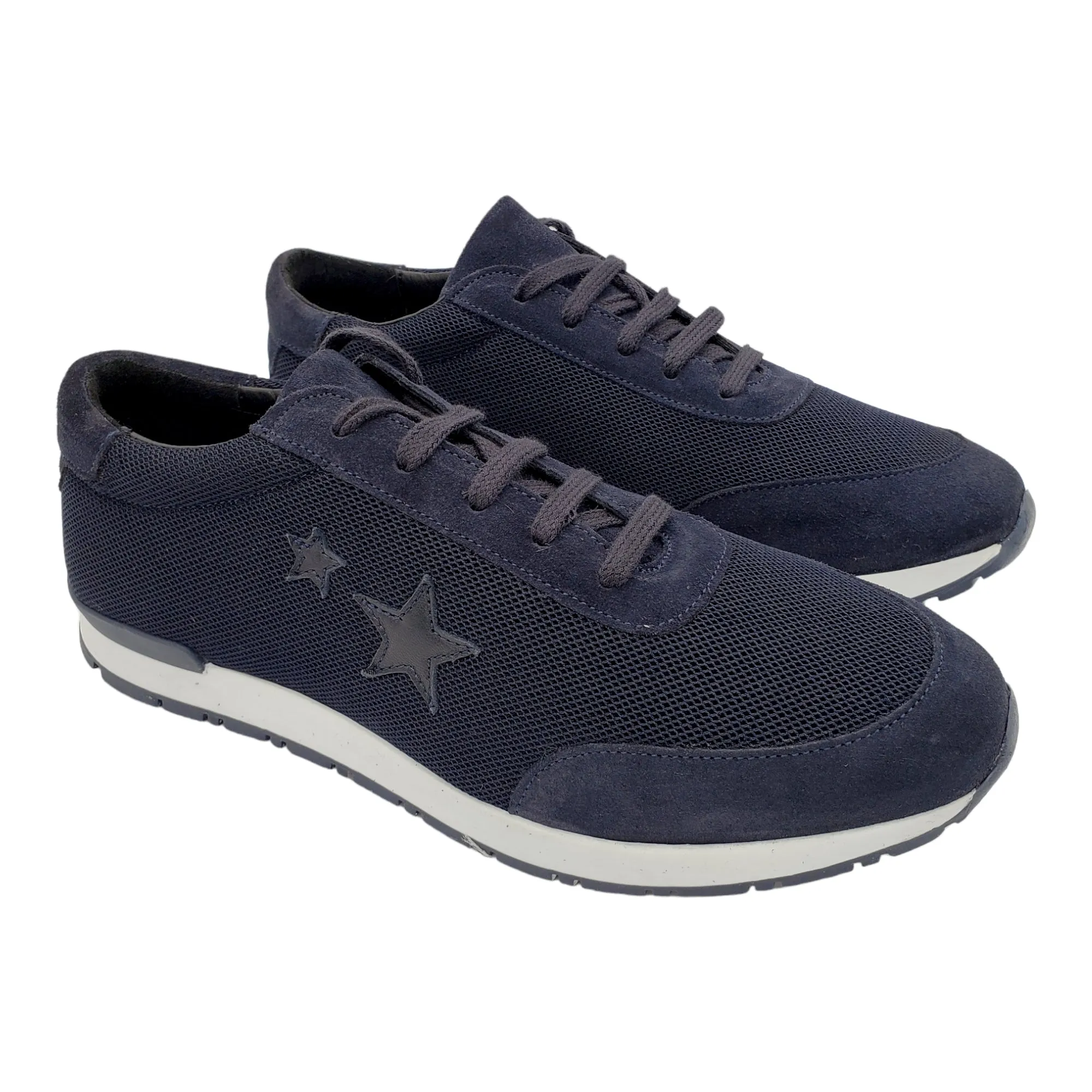 Hush Navy Bedale Trainers