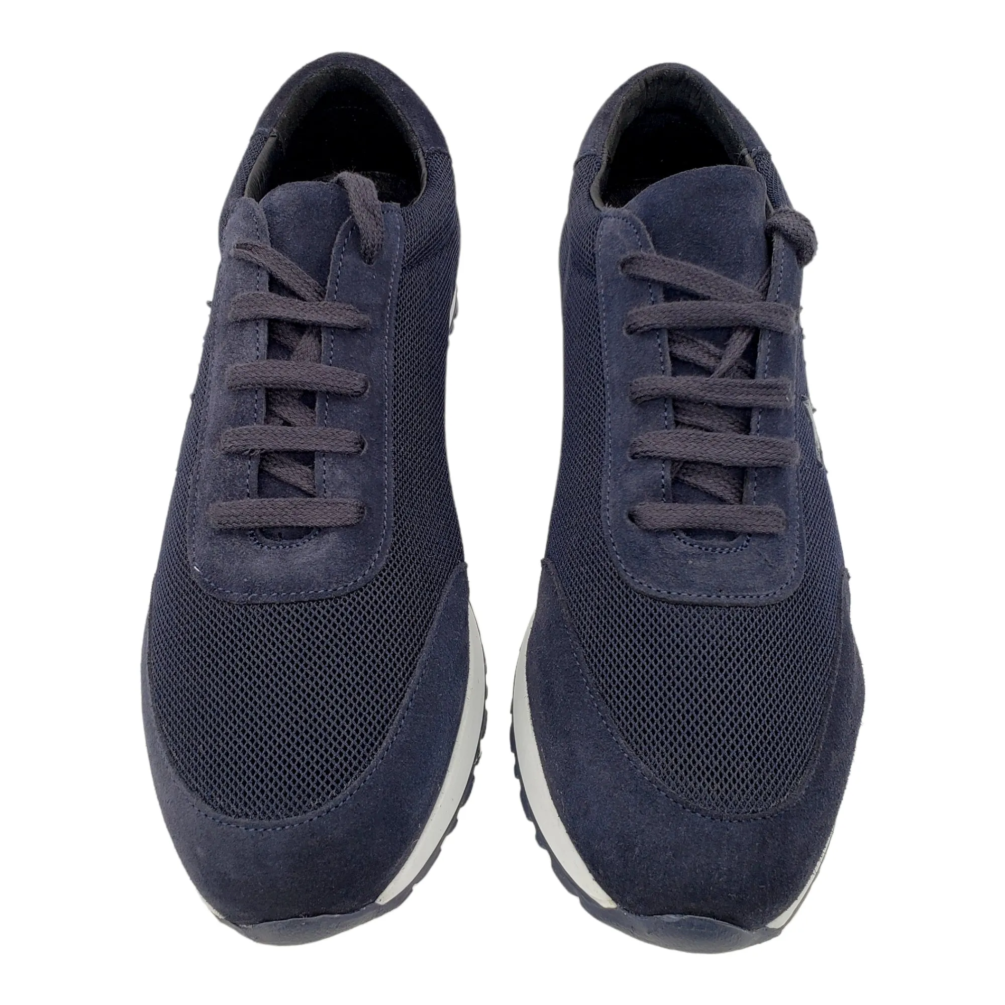 Hush Navy Bedale Trainers