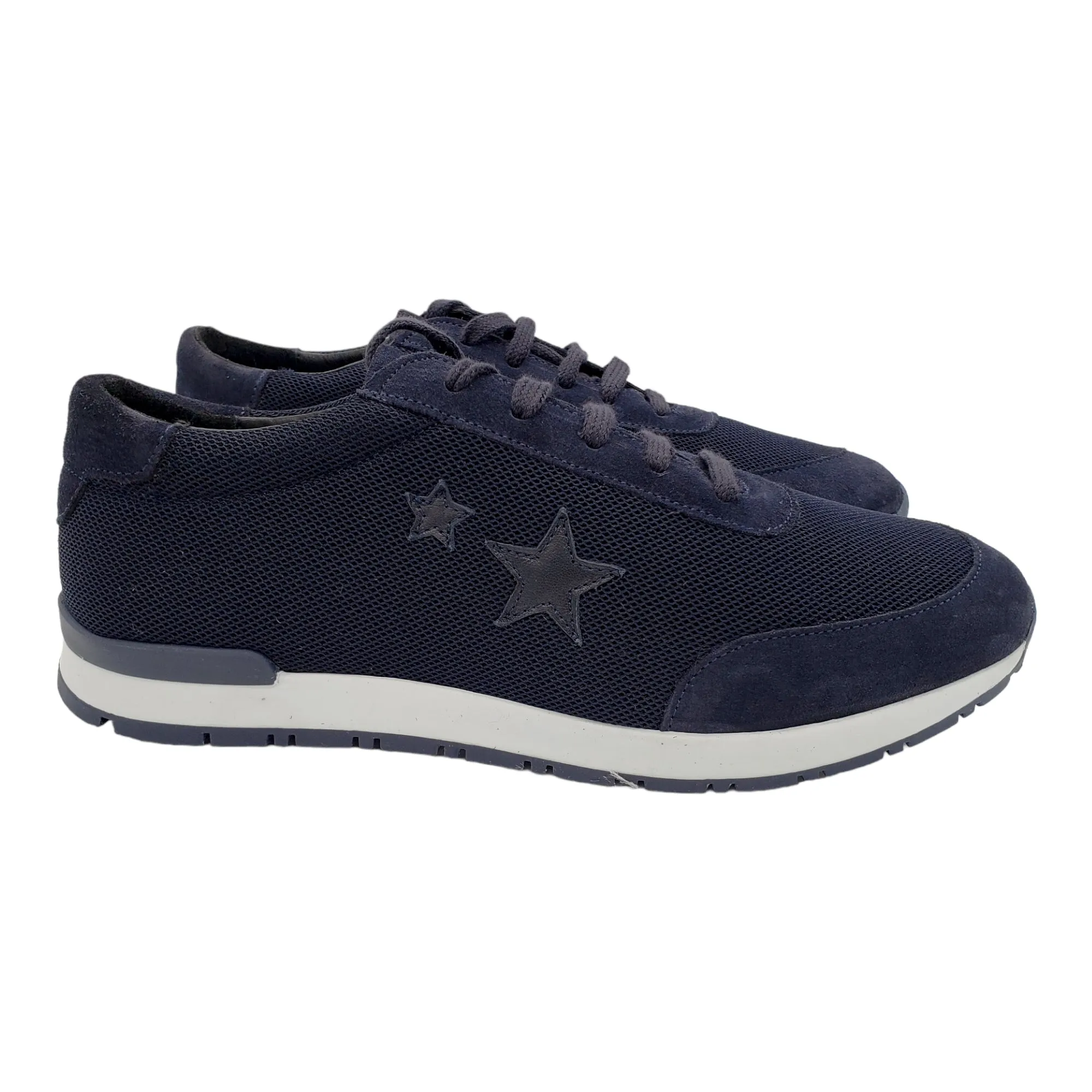 Hush Navy Bedale Trainers