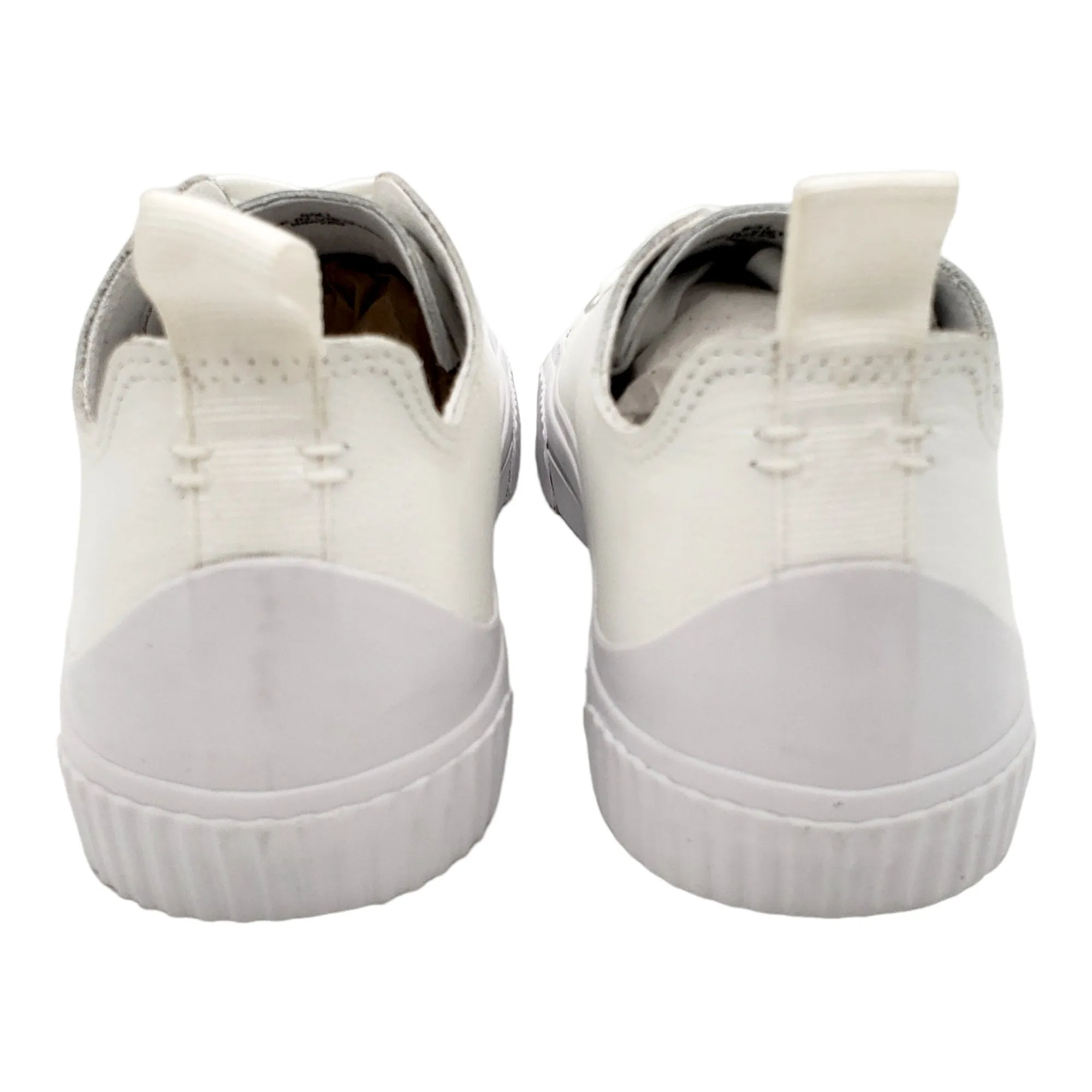 Hush White Dalmore Leather Trainers