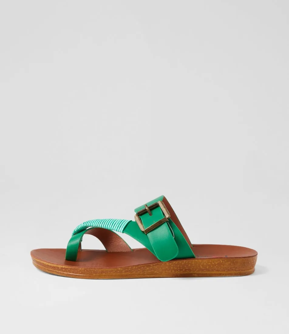 I LOVE BILLY Kitoxes Emerald Mix Sandals