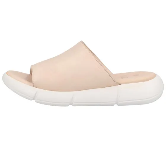 ILC Candy mules pour femmes claquettes en cuir véritable avec petite plateforme C43-3504-06 rose
