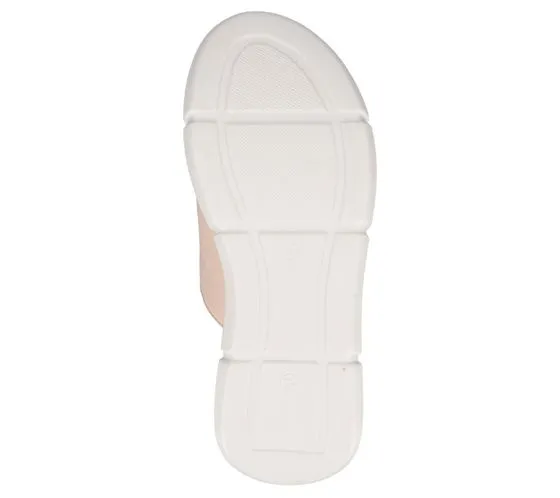 ILC Candy mules pour femmes claquettes en cuir véritable avec petite plateforme C43-3504-06 rose