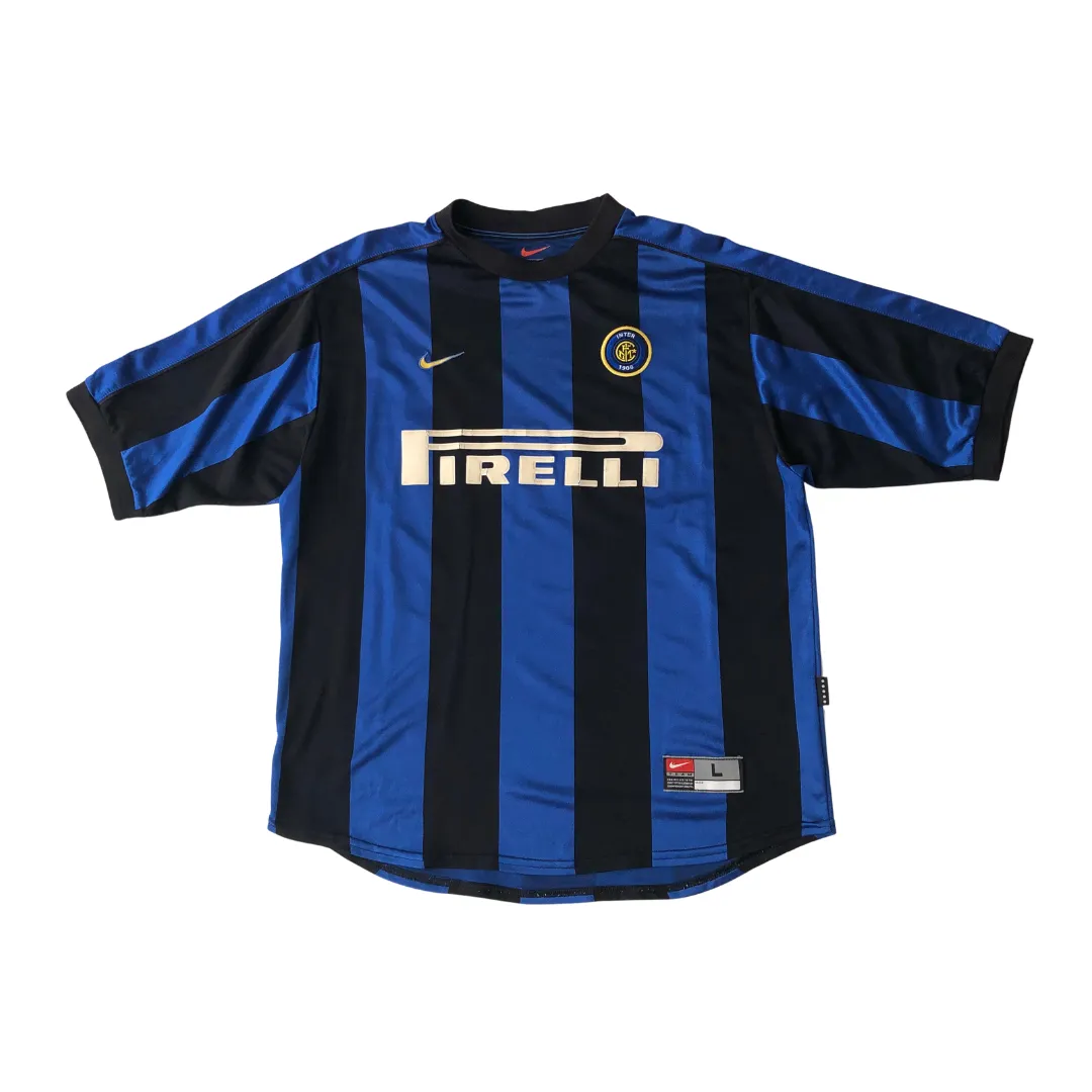 Inter Milan Nike Original 1999/2000 Home Football Shirt Large