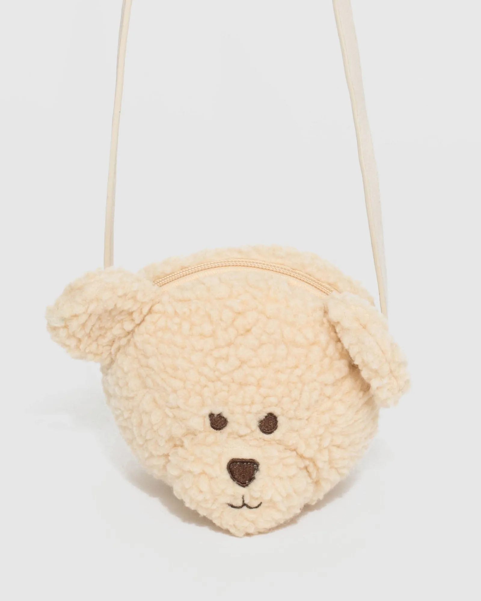 Ivory Teddy Kids Crossbody Bag