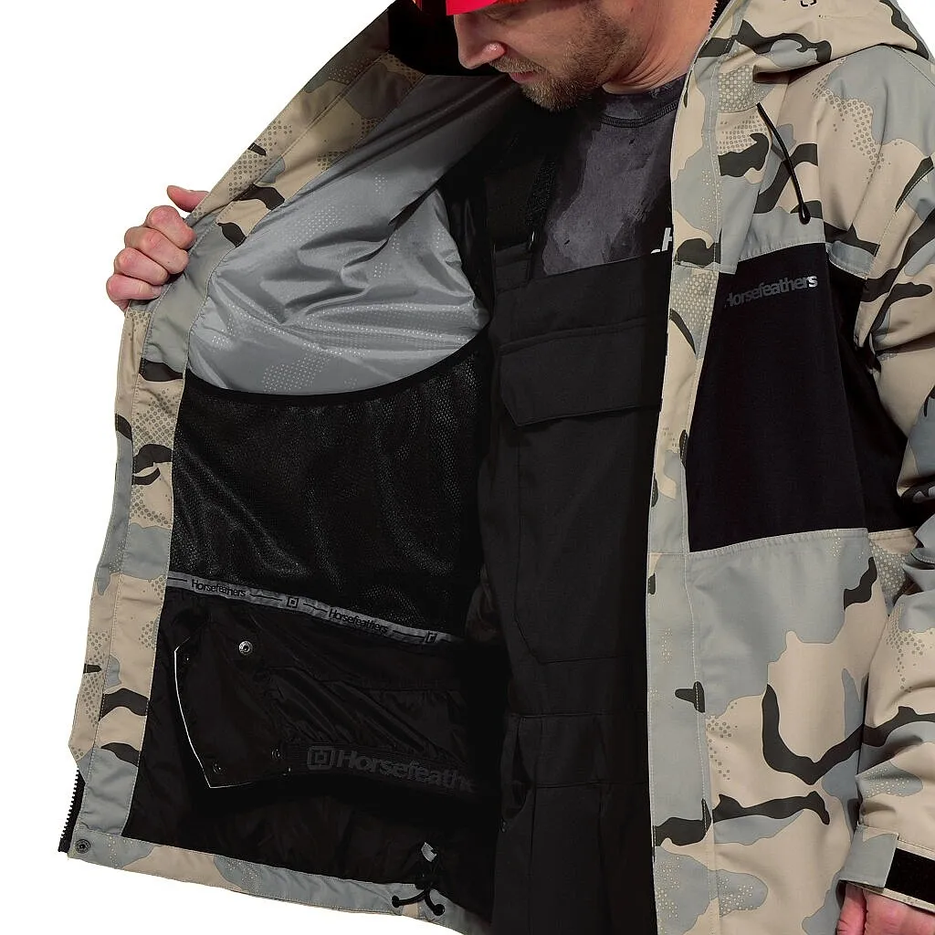 jacket Horsefeathers Track - Desert Camo - men´s