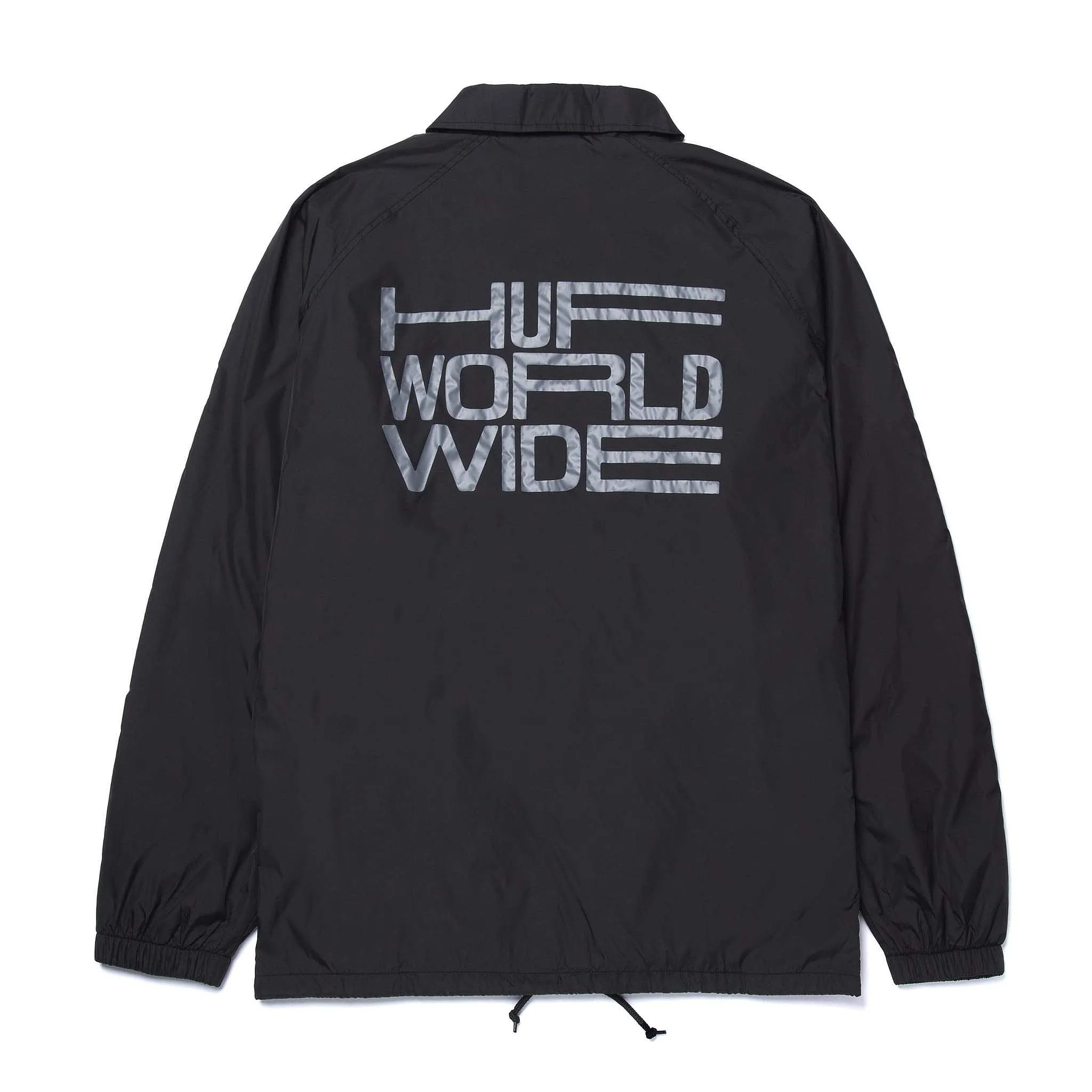 jacket HUF Disorder Coach - Black - men´s