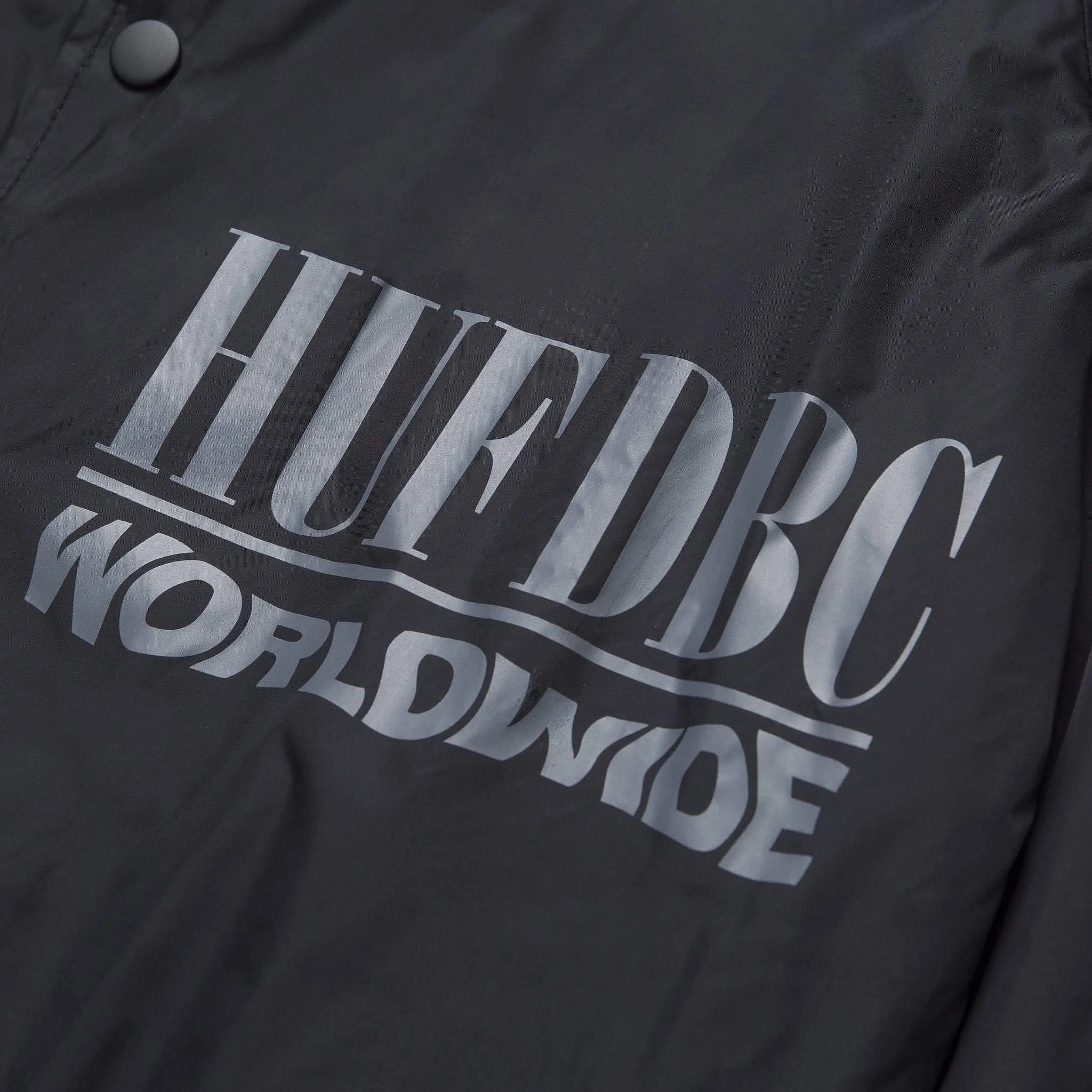 jacket HUF Disorder Coach - Black - men´s