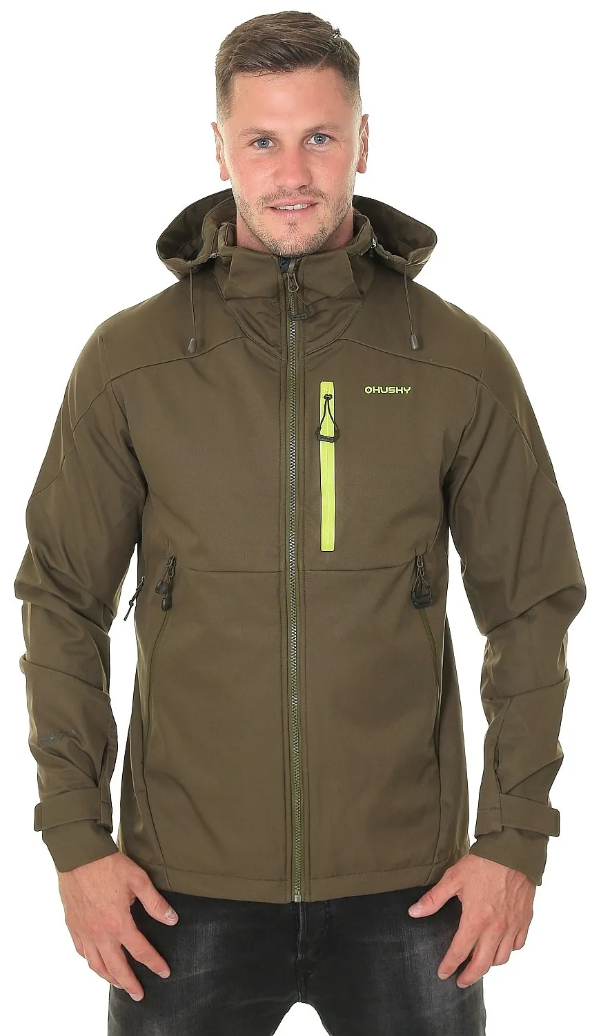 jacket Husky Sauri M - Dark Khaki - men´s