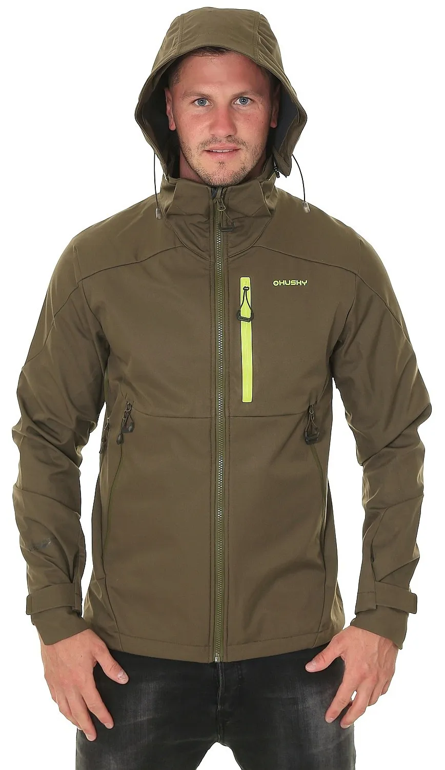 jacket Husky Sauri M - Dark Khaki - men´s