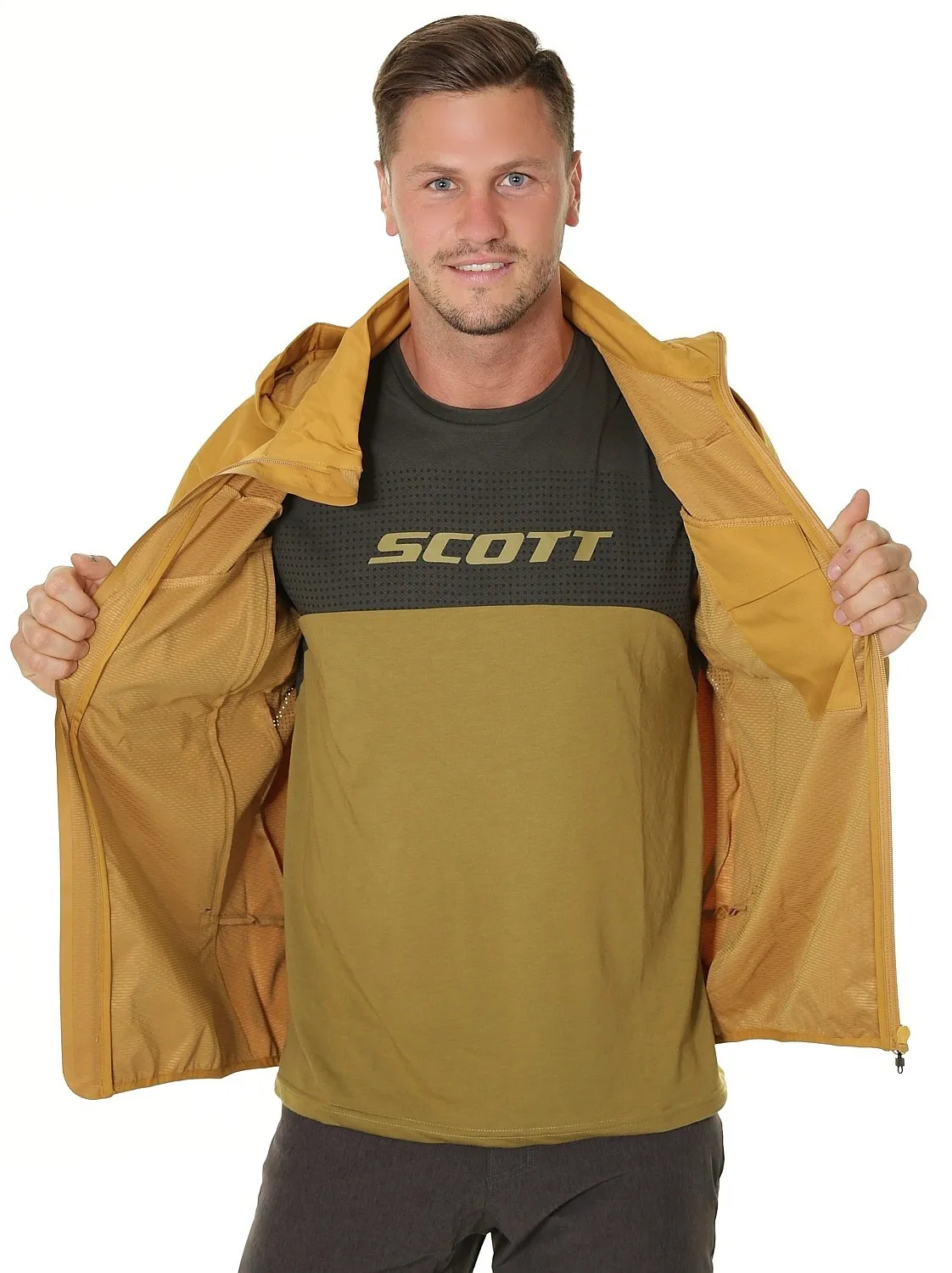 jacket Husky Sonny M - Mustard - men´s