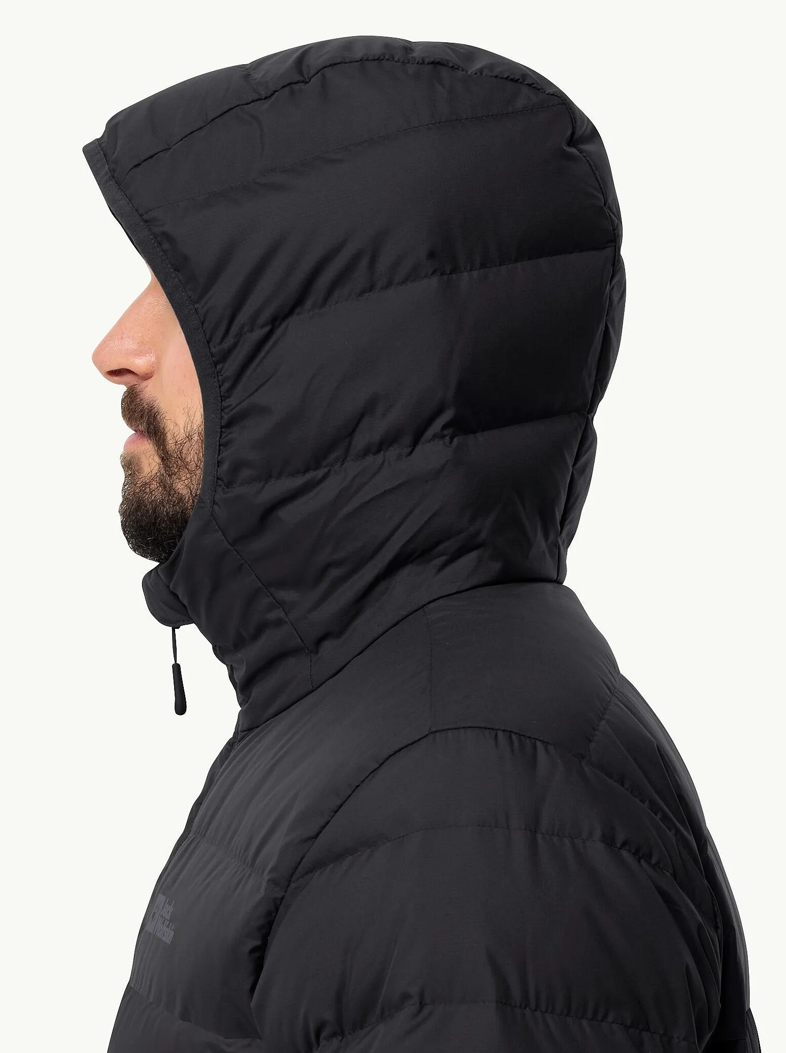 jacket Jack Wolfskin Ather Down Hoody - Black - men´s