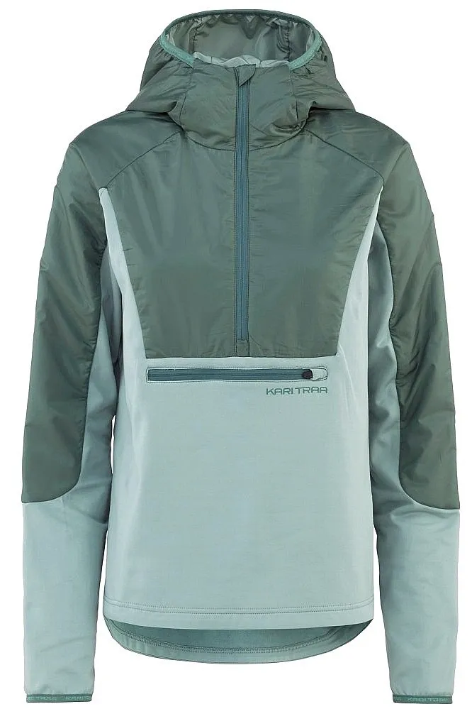 jacket Kari Traa Henni Hybrid - Sage - women´s