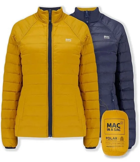 jacket Mac In a Sac Polar - Navy/Mustard - women´s