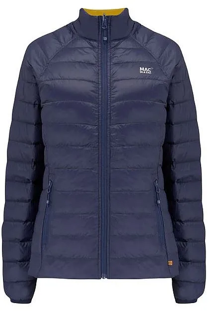 jacket Mac In a Sac Polar - Navy/Mustard - women´s