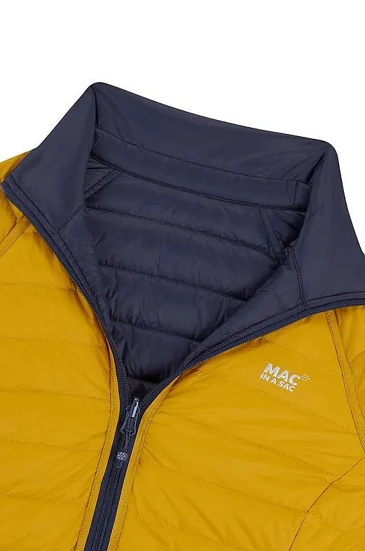 jacket Mac In a Sac Polar - Navy/Mustard - women´s