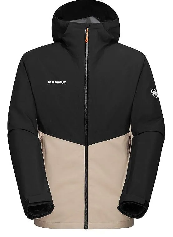 jacket Mammut Alto Light 3 In 1 HS Hooded - Savannah/Black - men´s