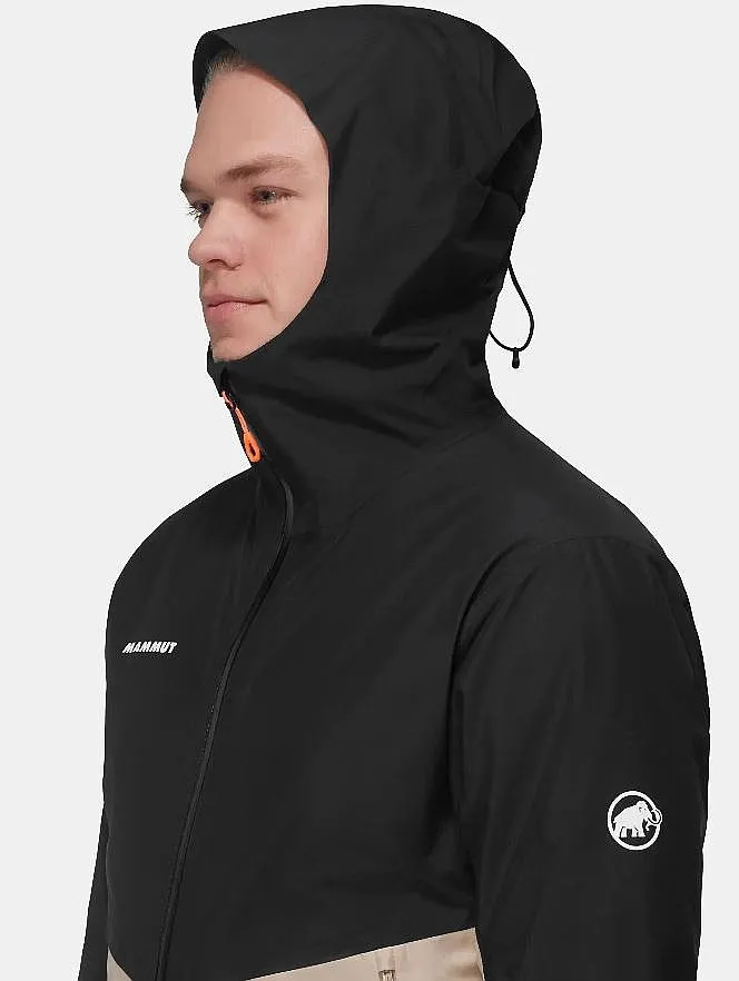 jacket Mammut Alto Light 3 In 1 HS Hooded - Savannah/Black - men´s