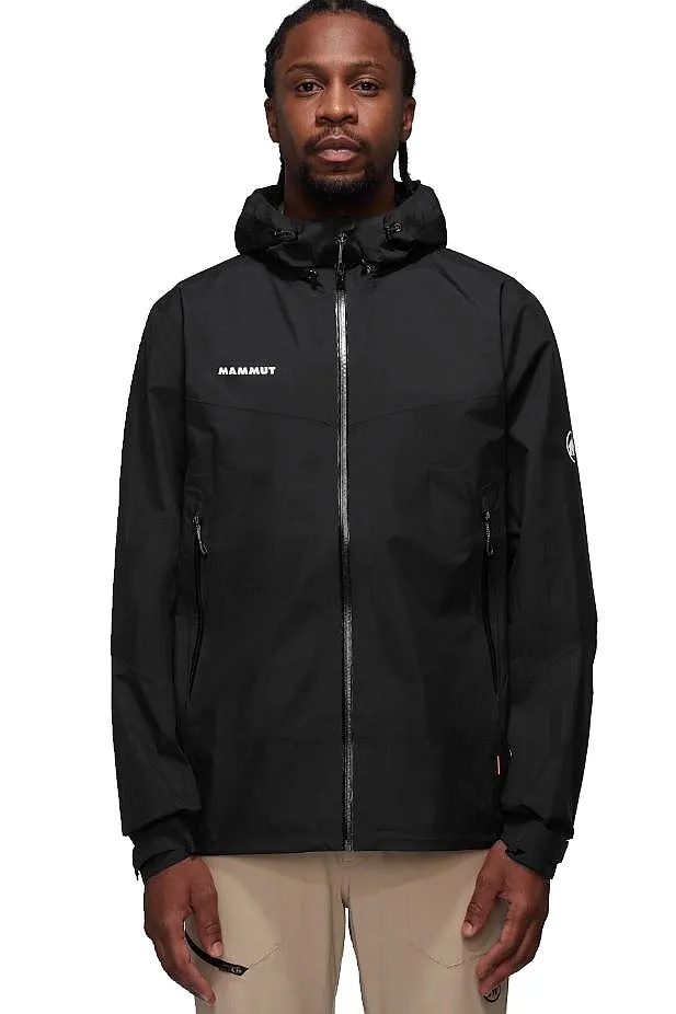 jacket Mammut Convey Tour HS Hooded - Black - men´s