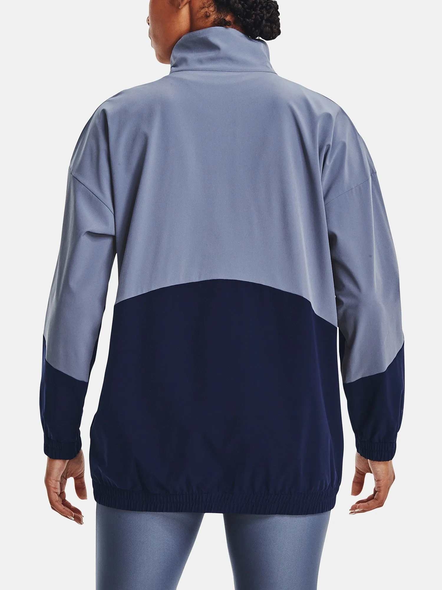jacket Under Armour Woven Oversized - Purple - women´s