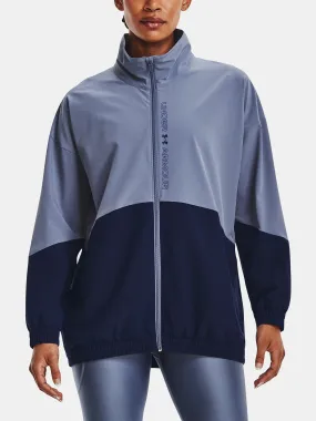 jacket Under Armour Woven Oversized - Purple - women´s