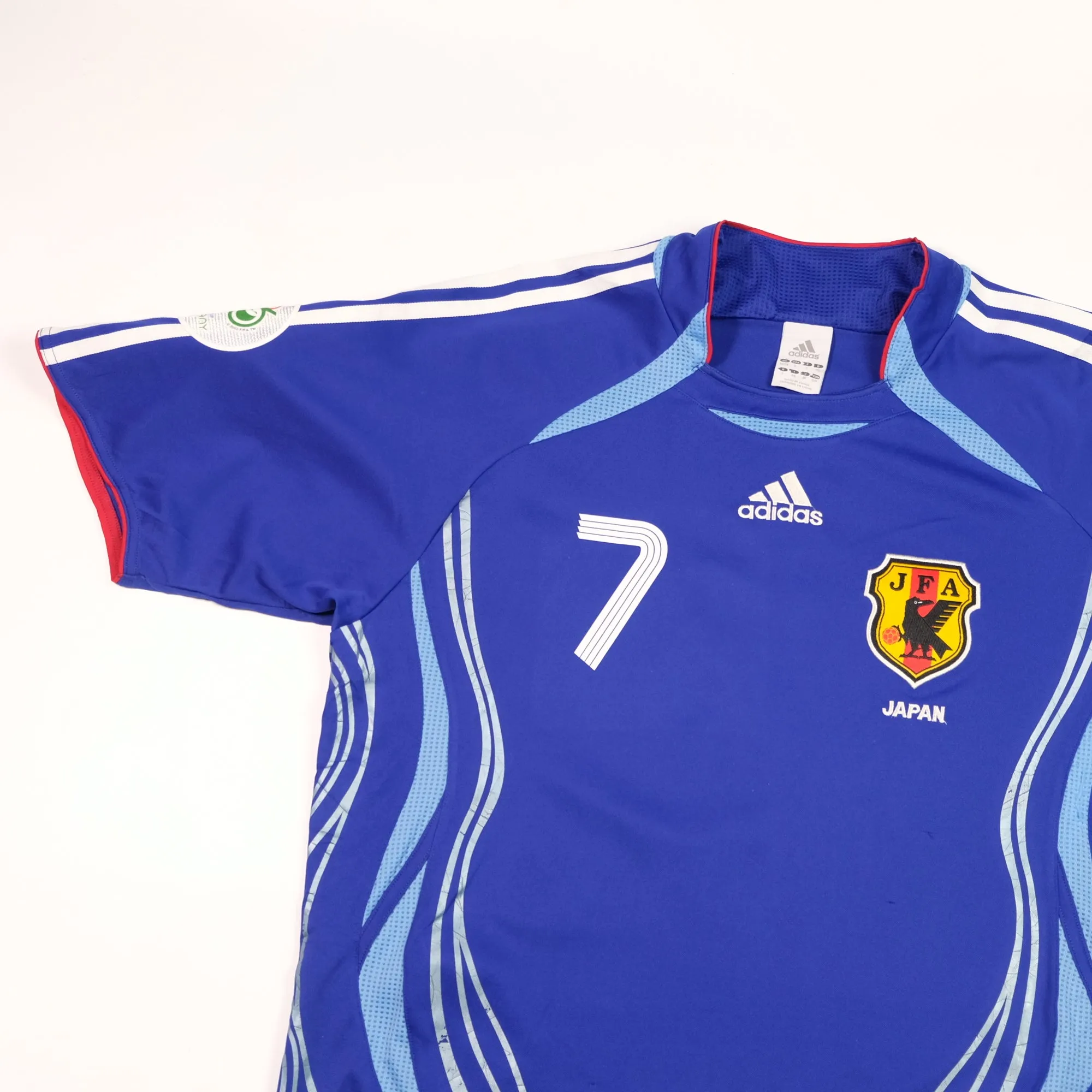 Japan Nakata Adidas Original 2006/2007 Home Football Shirt Small
